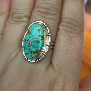 Sterling Silver Turquoise Ring